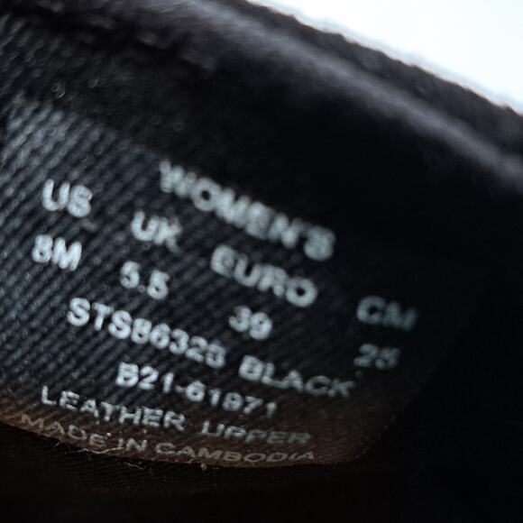 SPERRY Black Suede Delmare Platform Espadrille Sandals SIze 8 - Picture 9 of 9